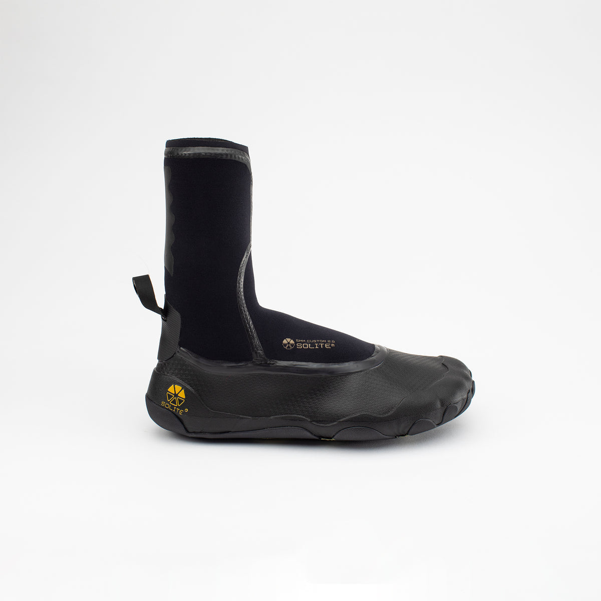 Solite Custom 2.0 Surf Bootie - 5mm - Orange/Black