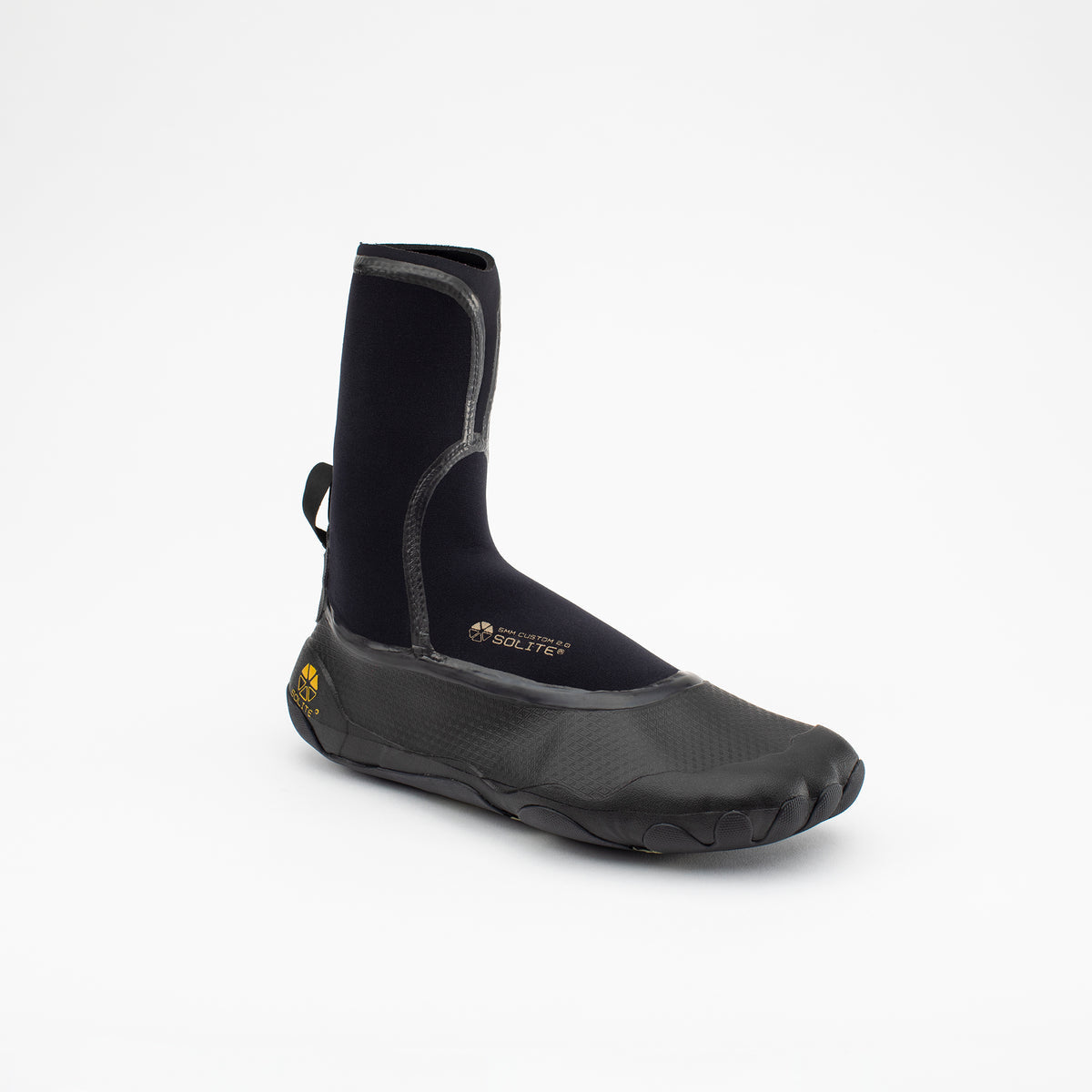 Solite Custom 2.0 Surf Bootie - 5mm - Orange/Black