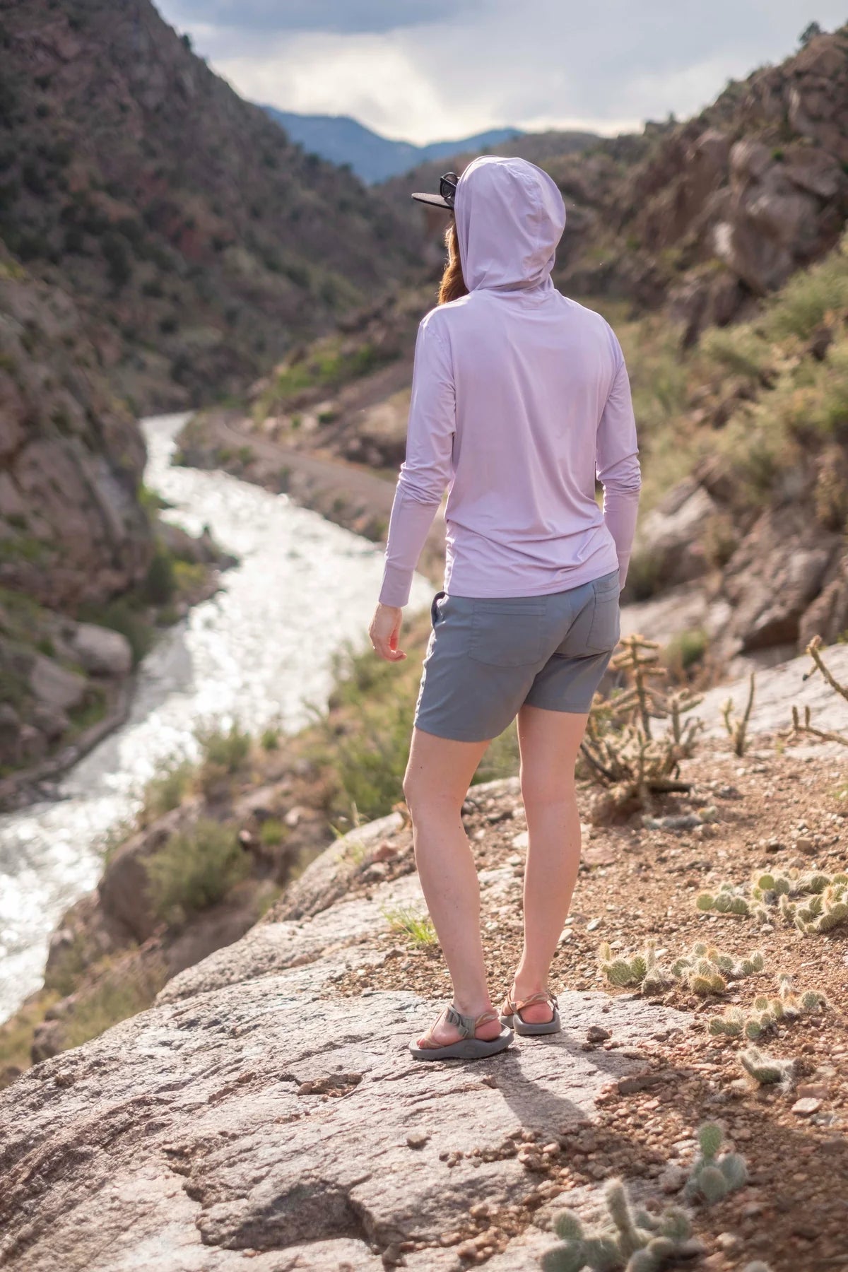 River Station Gear UPF 50 Hooded Sun Shirt - Women's