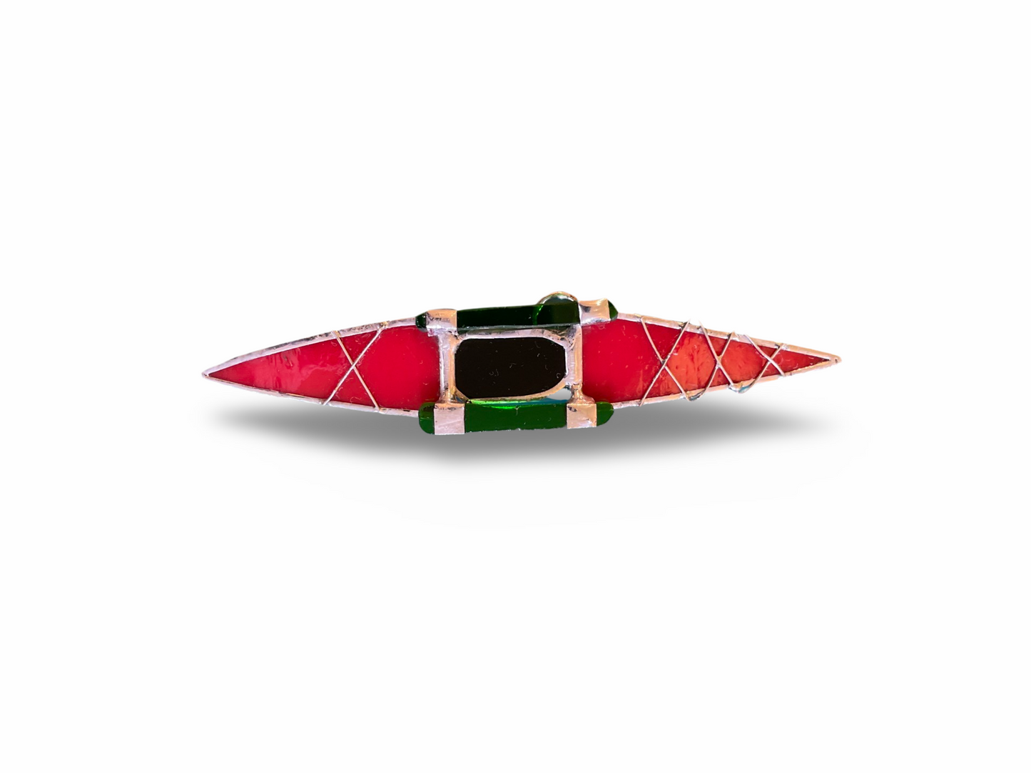 Stained Glass Kayak - Medium