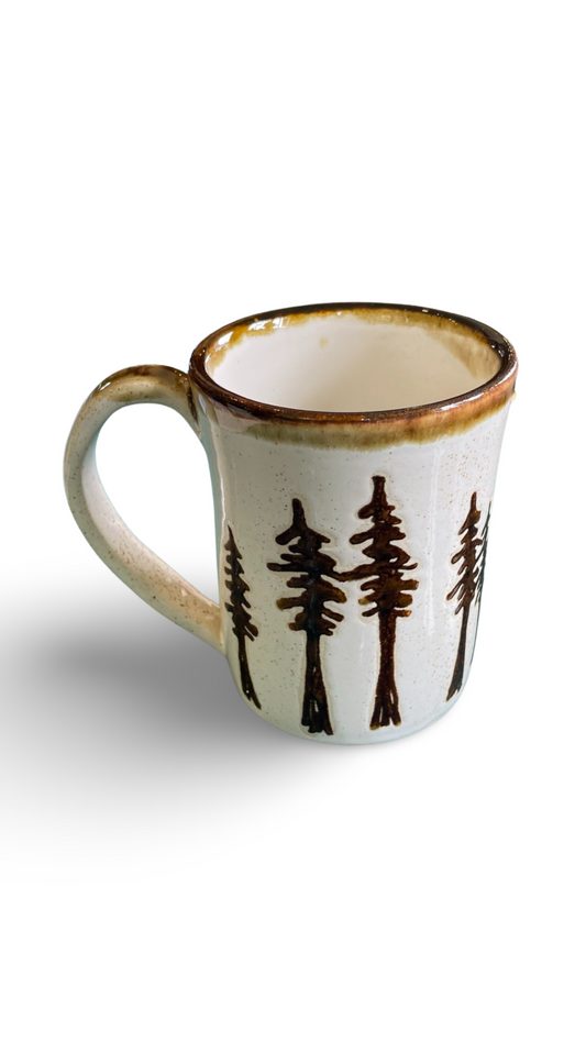 Bery Birdy - Redwood Mug - White