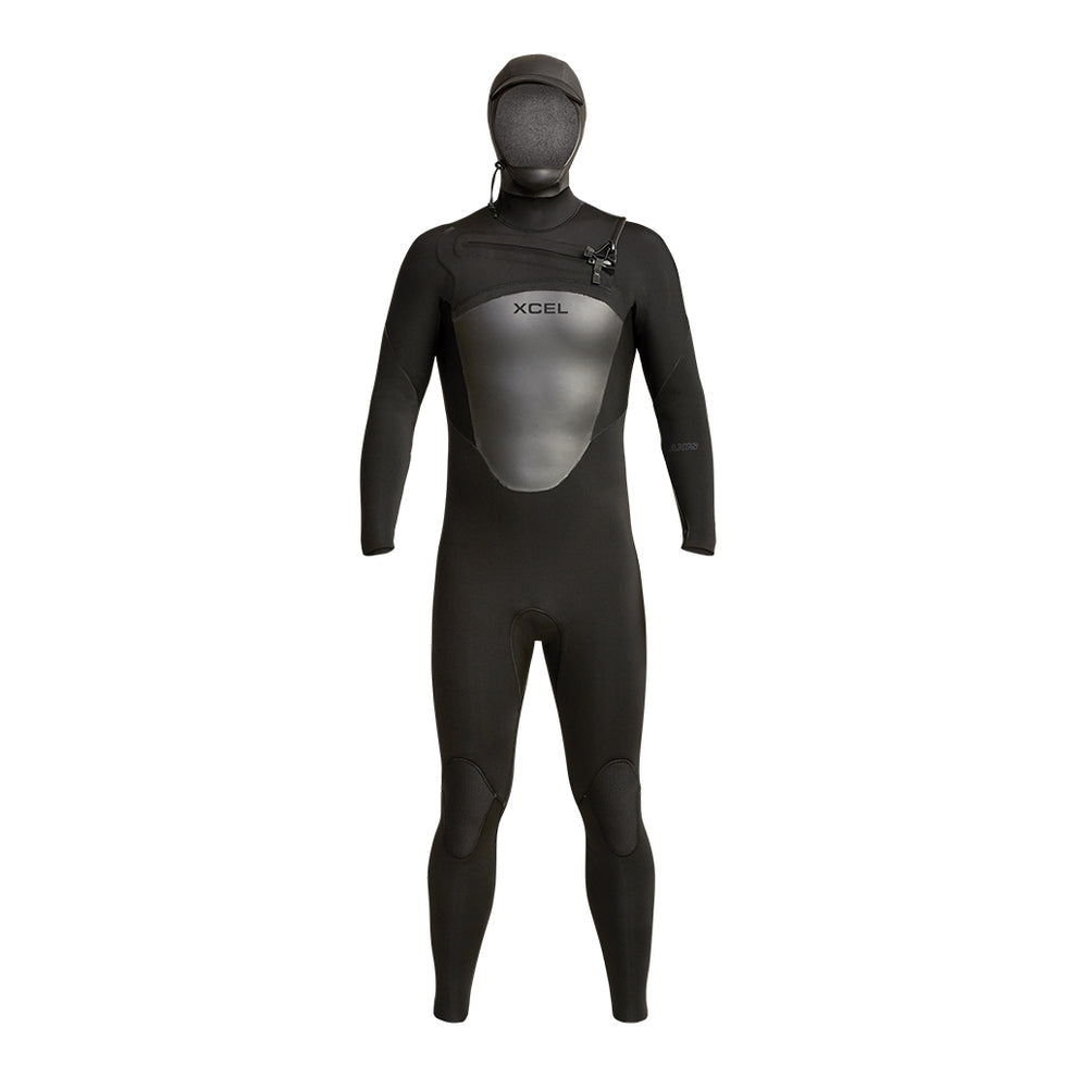 XCEL Men's Axis Hooded 5/4mm Full Wetsuit