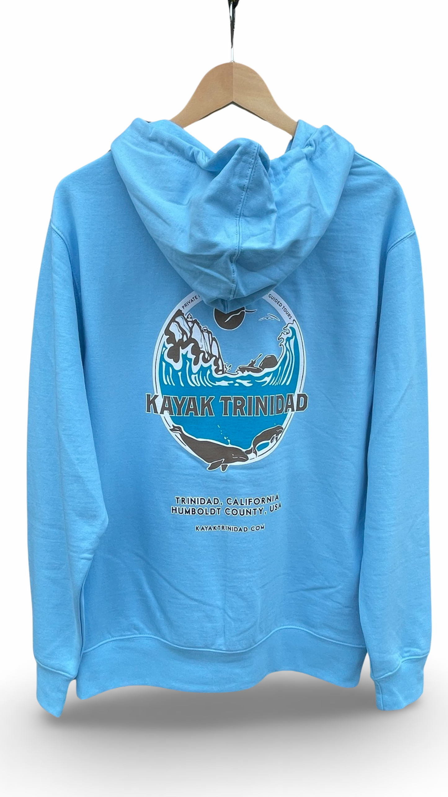 Kayak Trinidad Hoodie - Blue Aqua