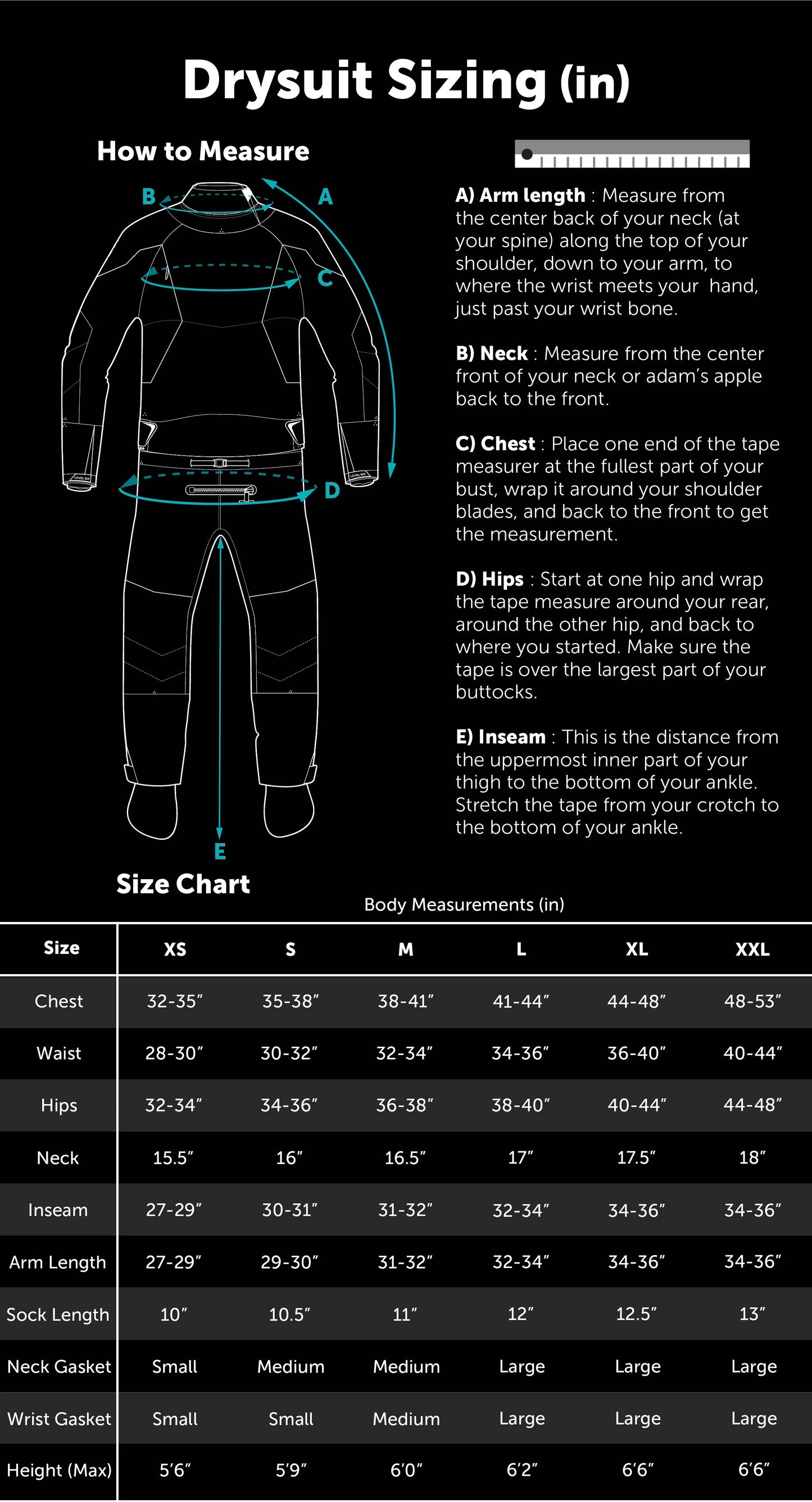 Level Six Cronos Dry Suit ♻ PFAS-free